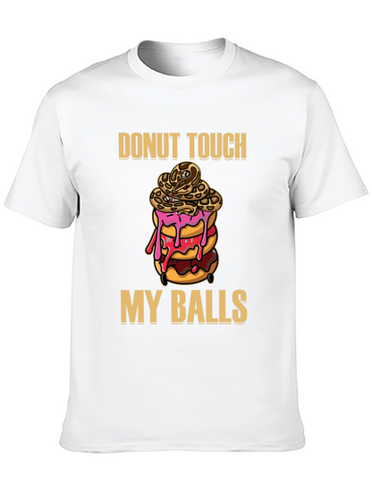 Donut Touch My Balls Snake T-Shirt
