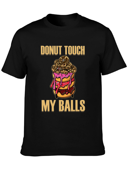 Donut Touch My Balls Snake T-Shirt