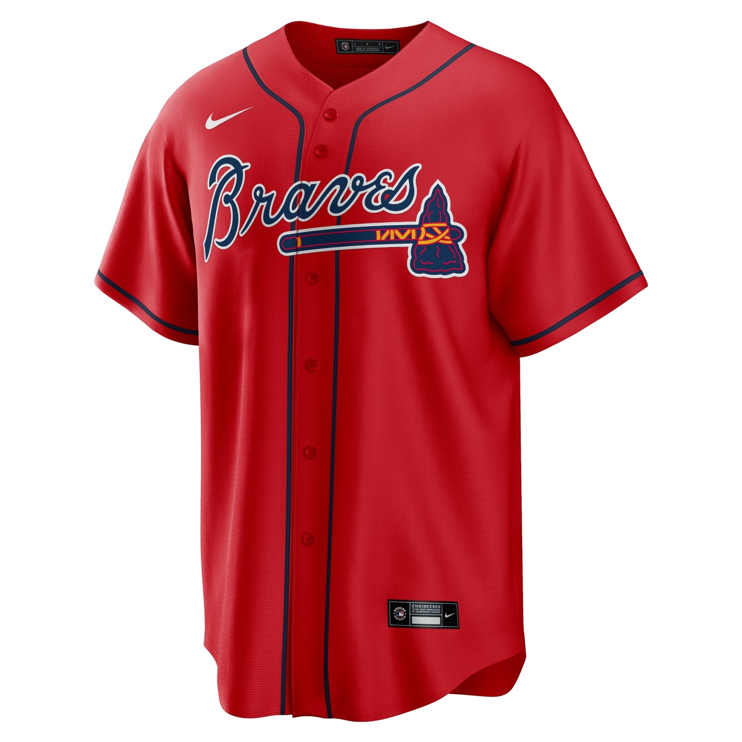Matt Olson Atlanta Braves Nike Alternate 2 Replica Jersey - Red