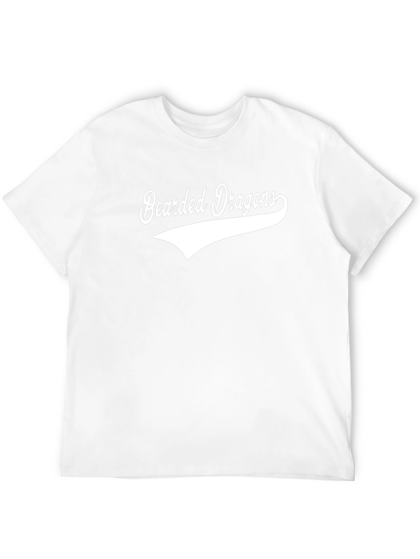 Bearded Dragons Tee - Black Cotton T-Shirt