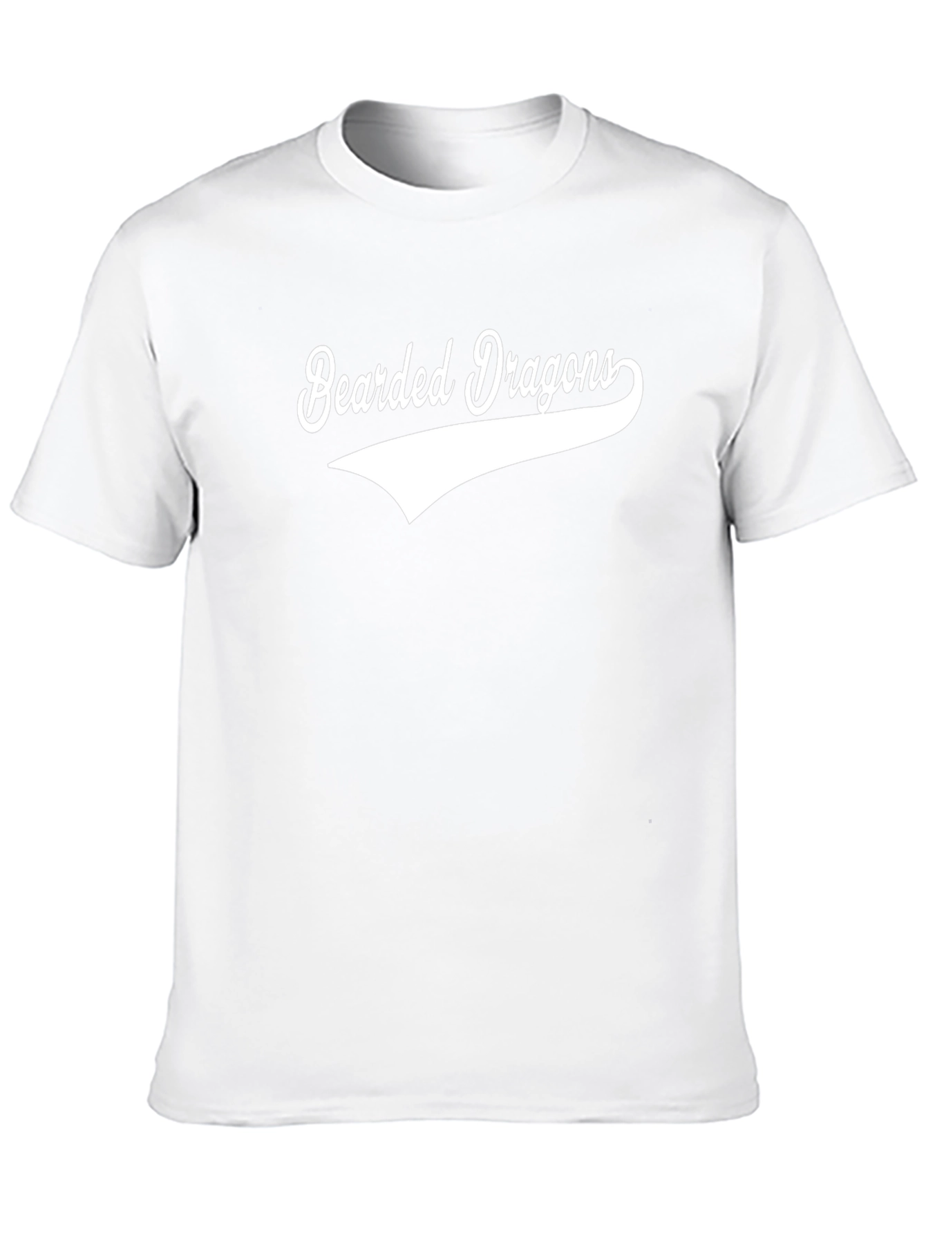 Bearded Dragons Tee - Black Cotton T-Shirt