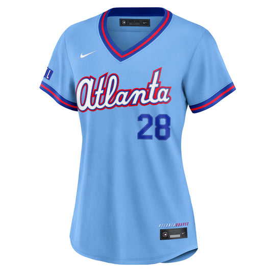 Matt Olson Atlanta Braves Nike Women's 2026 City Connect Stadium Jersey - Powder Blue