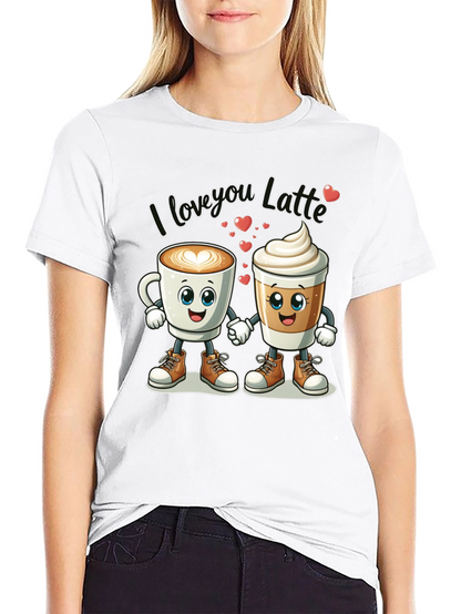 I Love You Latte T-Shirt