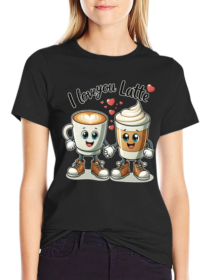 I Love You Latte T-Shirt