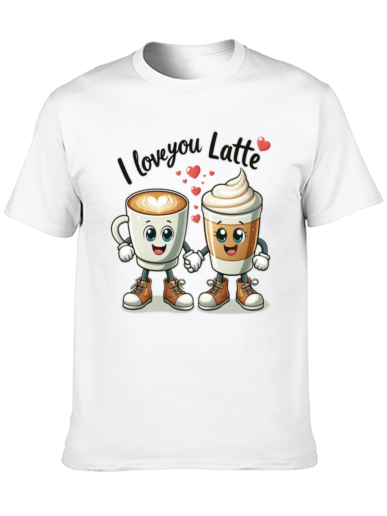 I Love You Latte T-Shirt