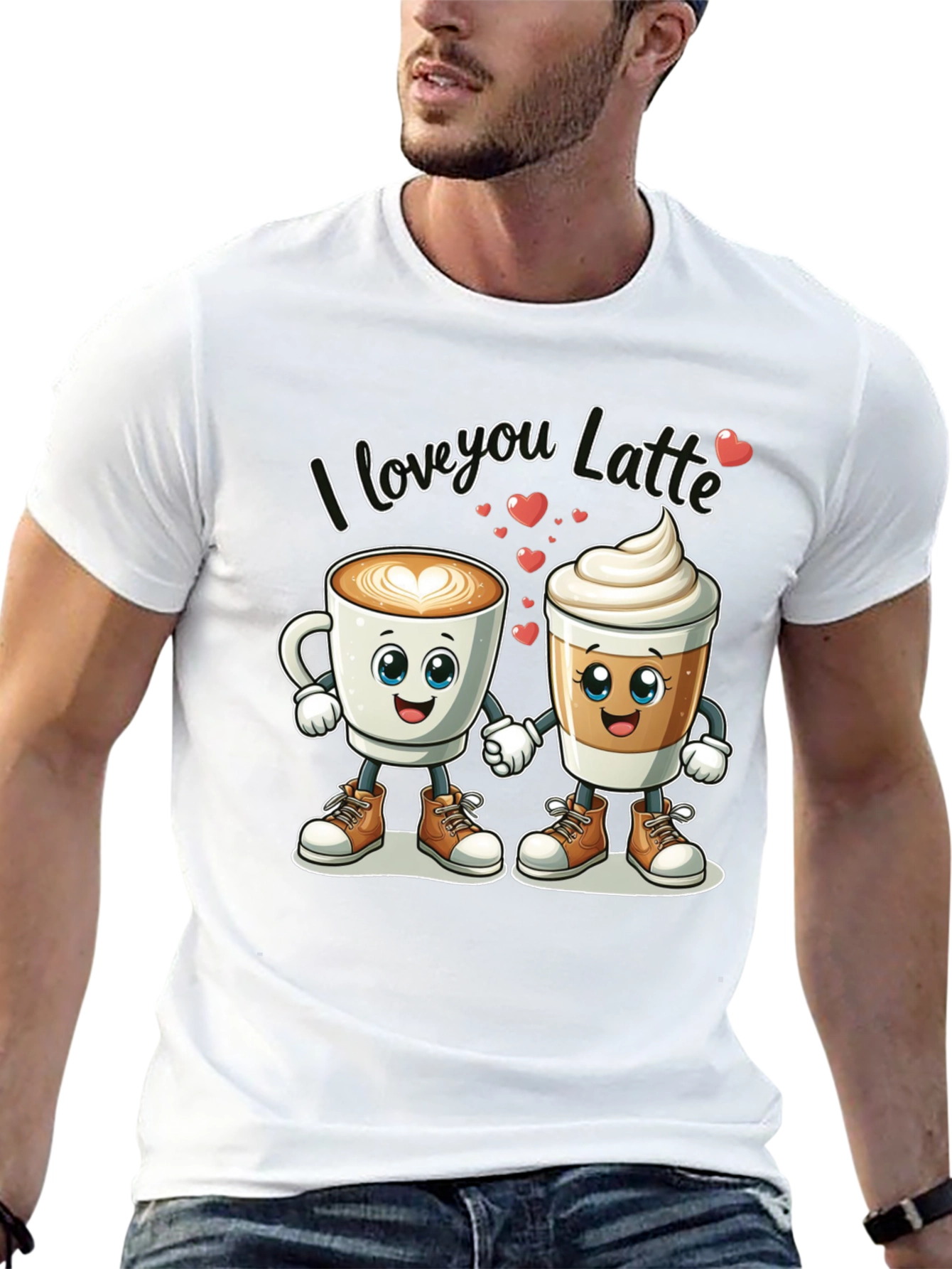 I Love You Latte T-Shirt