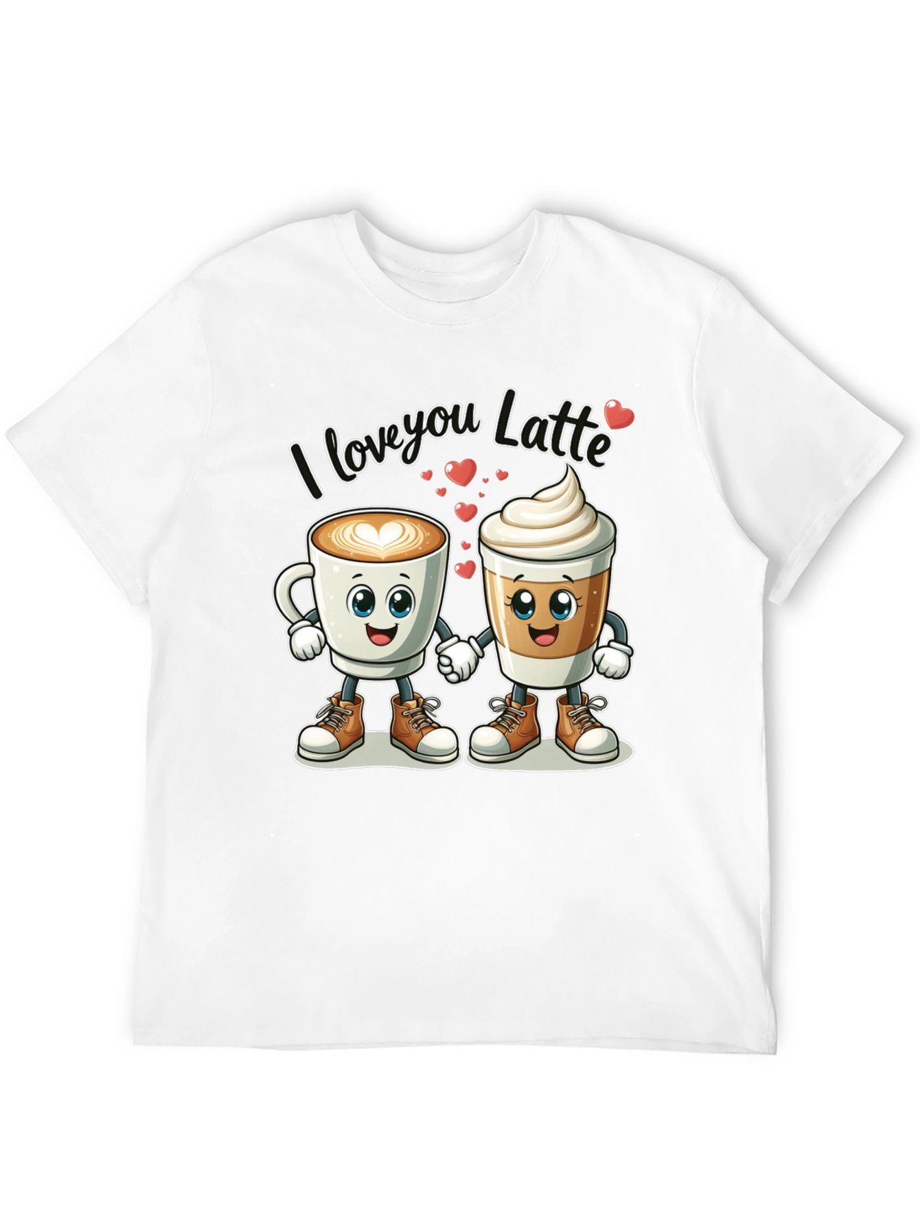 I Love You Latte T-Shirt