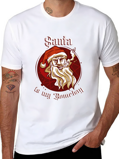 Santa Is My Homeboy Graphic T-Shirt