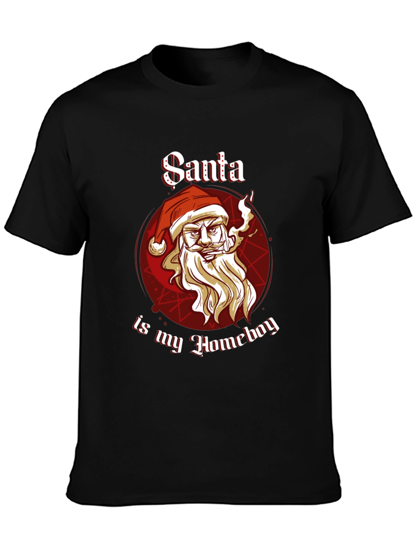 Santa Is My Homeboy Graphic T-Shirt