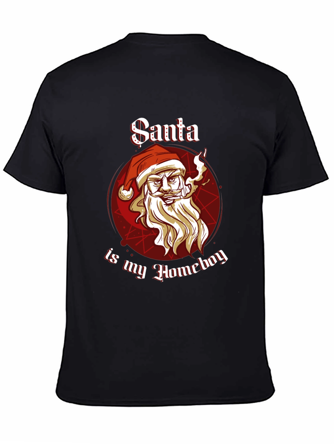 Santa Is My Homeboy Graphic T-Shirt