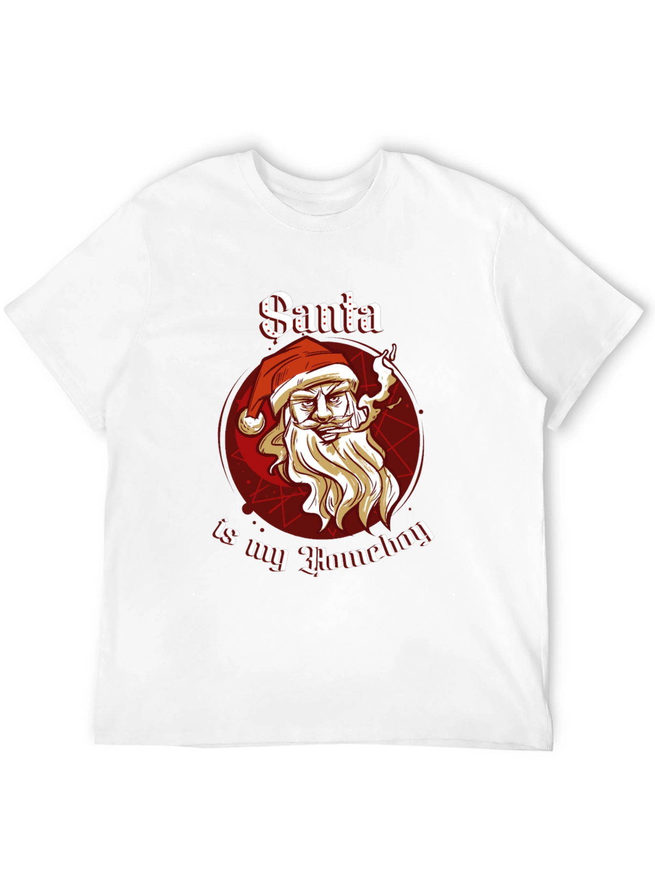 Santa Is My Homeboy Graphic T-Shirt