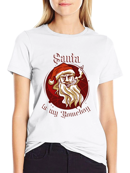 Santa Is My Homeboy Graphic T-Shirt