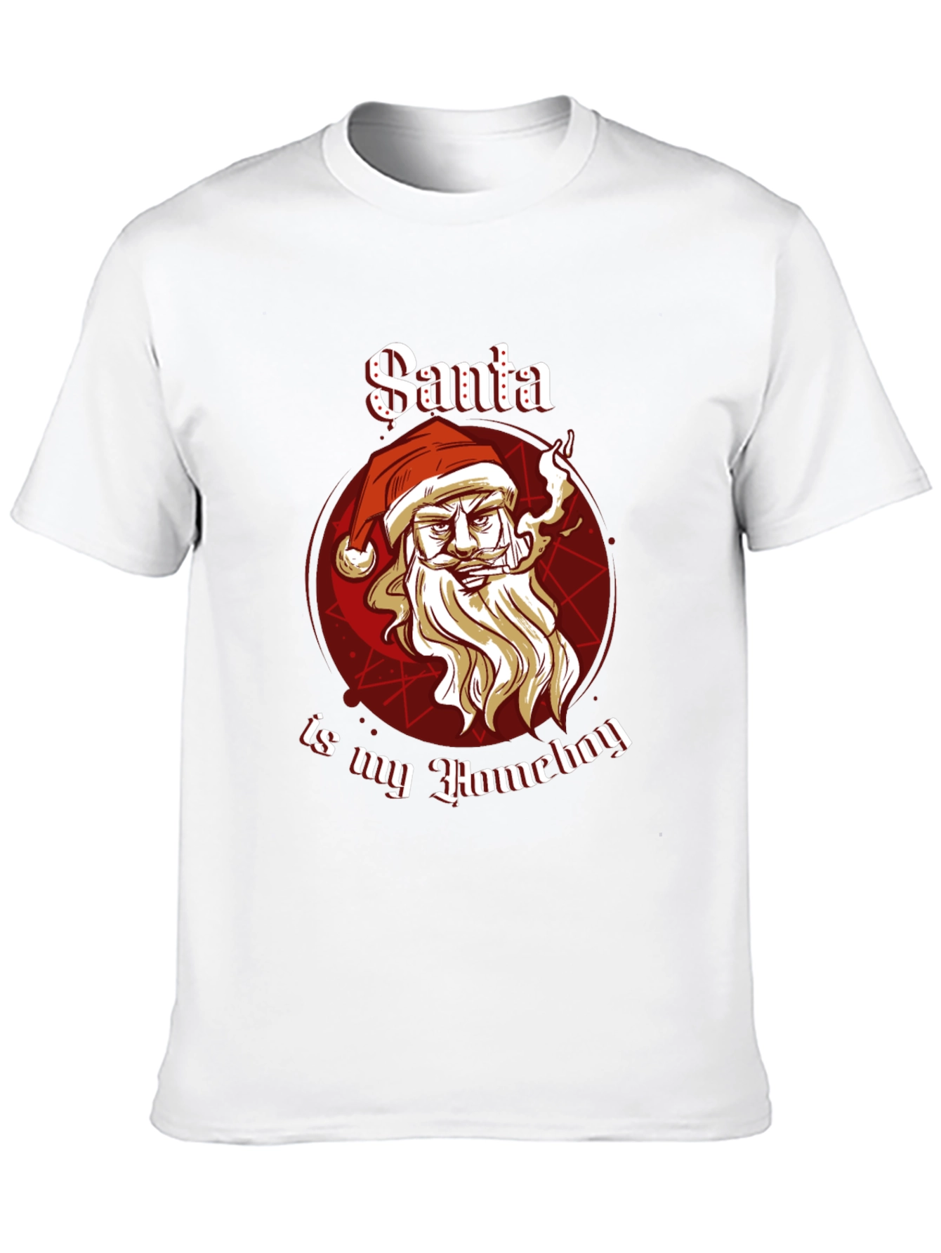 Santa Is My Homeboy Graphic T-Shirt
