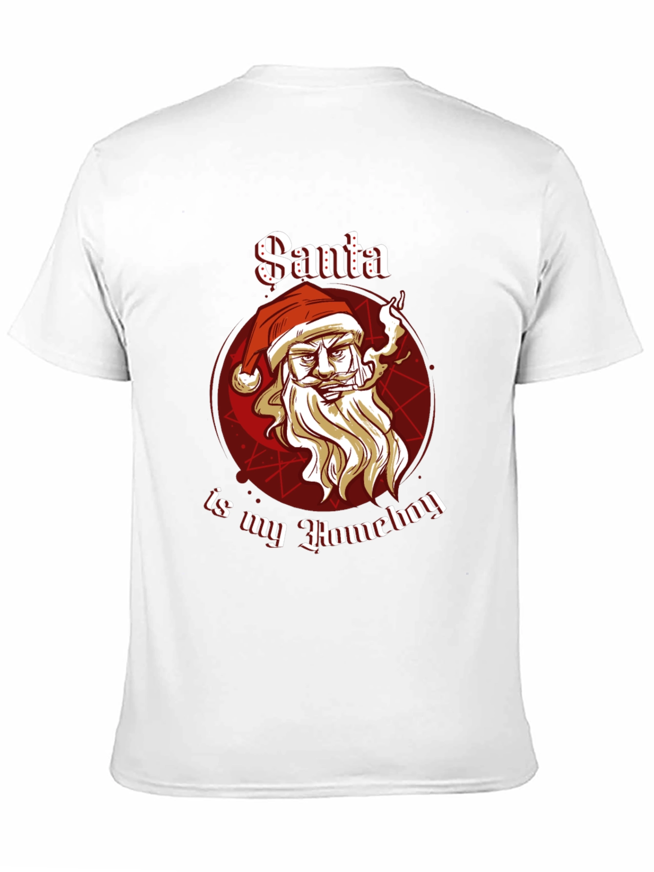 Santa Is My Homeboy Graphic T-Shirt