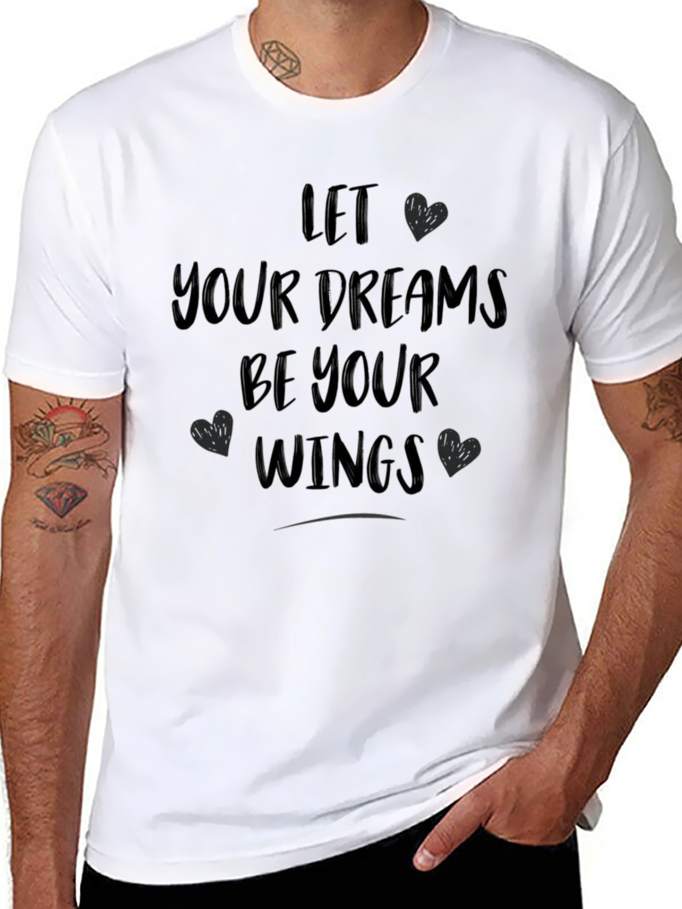 Let Your Dreams Be Your Wings Graphic T-Shirt
