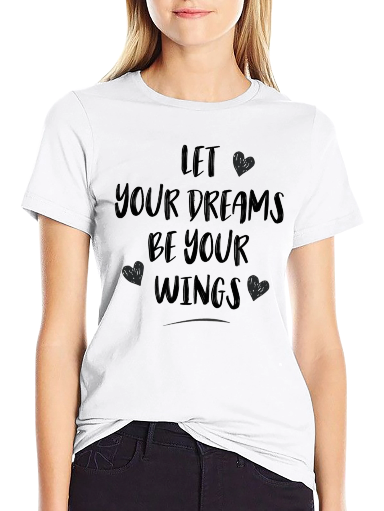 Let Your Dreams Be Your Wings Graphic T-Shirt