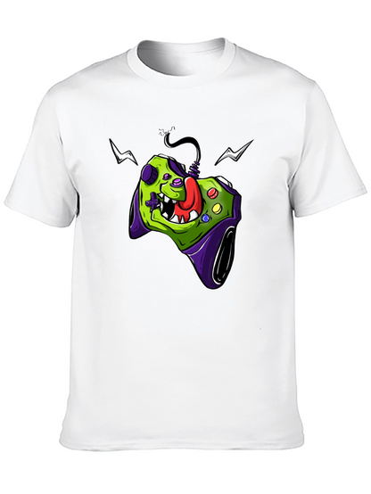 Gamer Controller Graphic Tee - Black