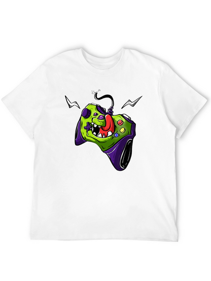 Gamer Controller Graphic Tee - Black