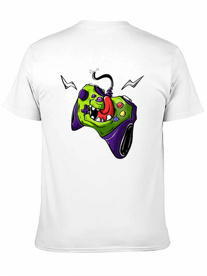 Gamer Controller Graphic Tee - Black