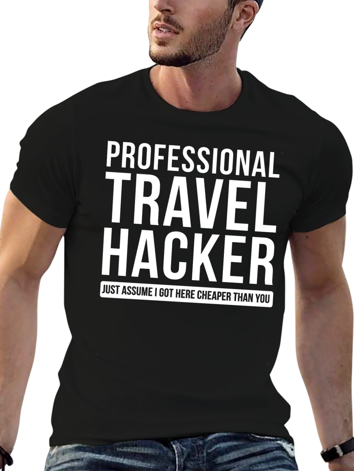 Professional Travel Hacker T-Shirt