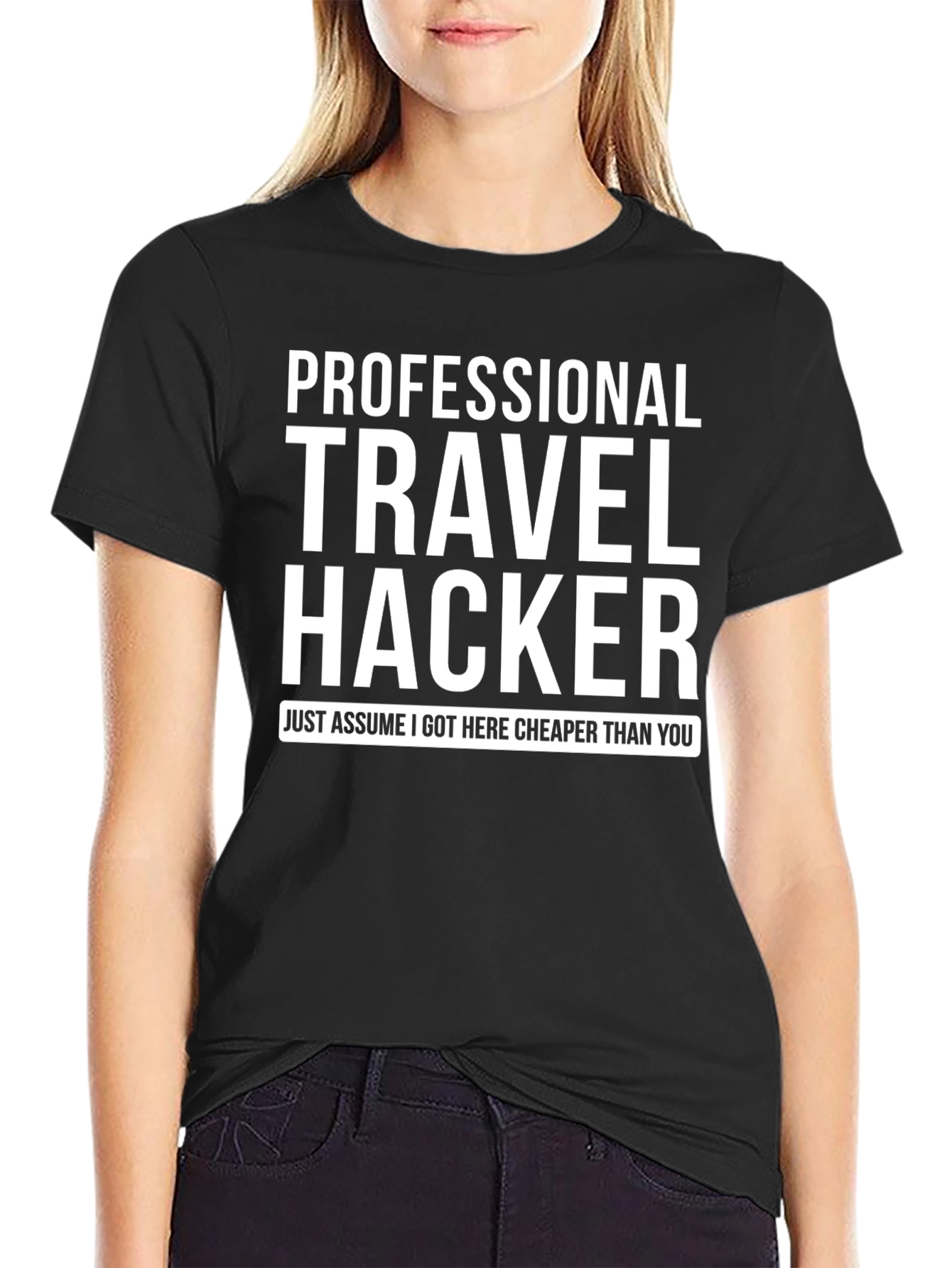 Professional Travel Hacker T-Shirt