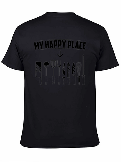 My Happy Place Chef T-Shirt