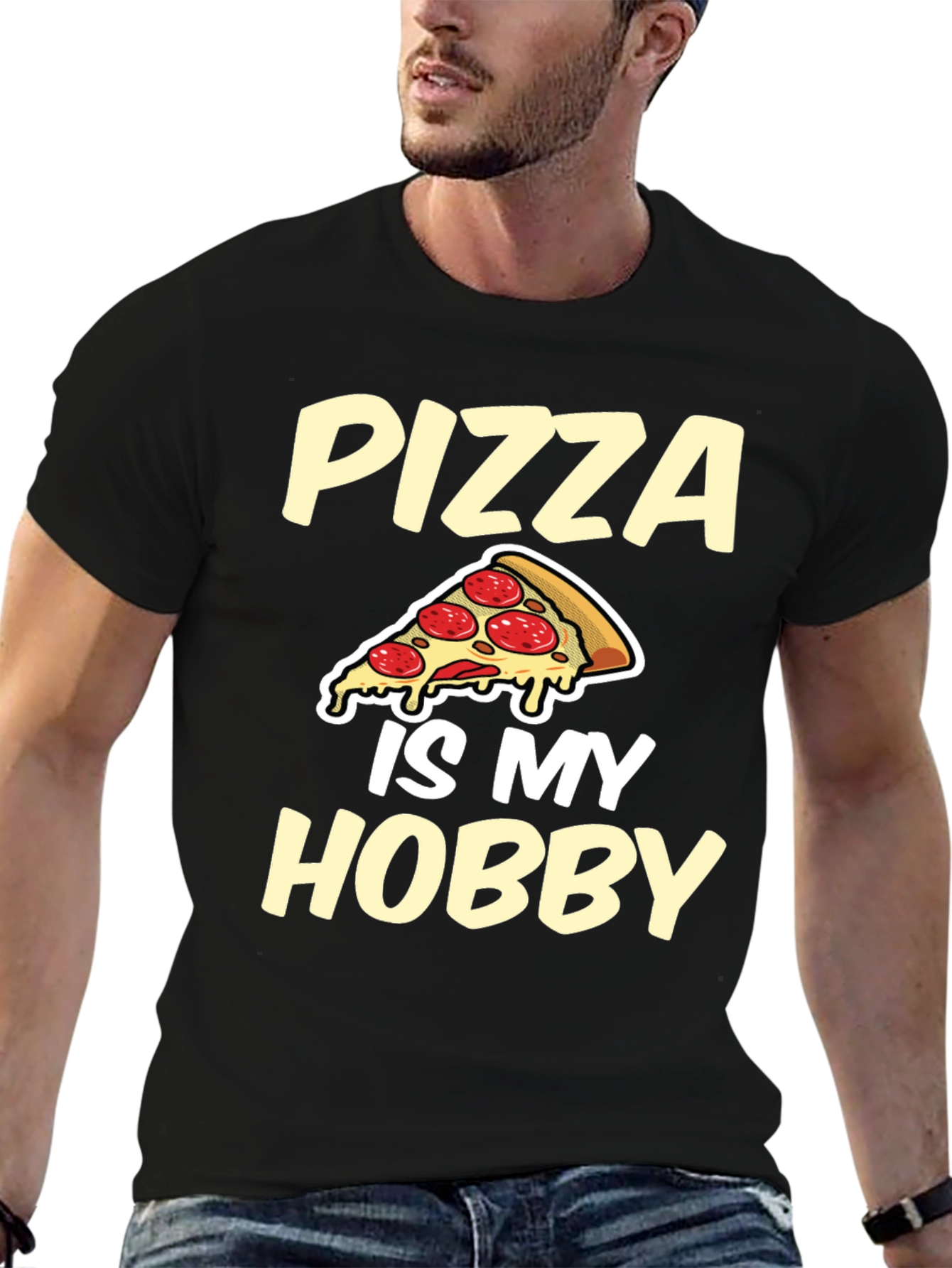 Pizza Is My Hobby Graphic Tee