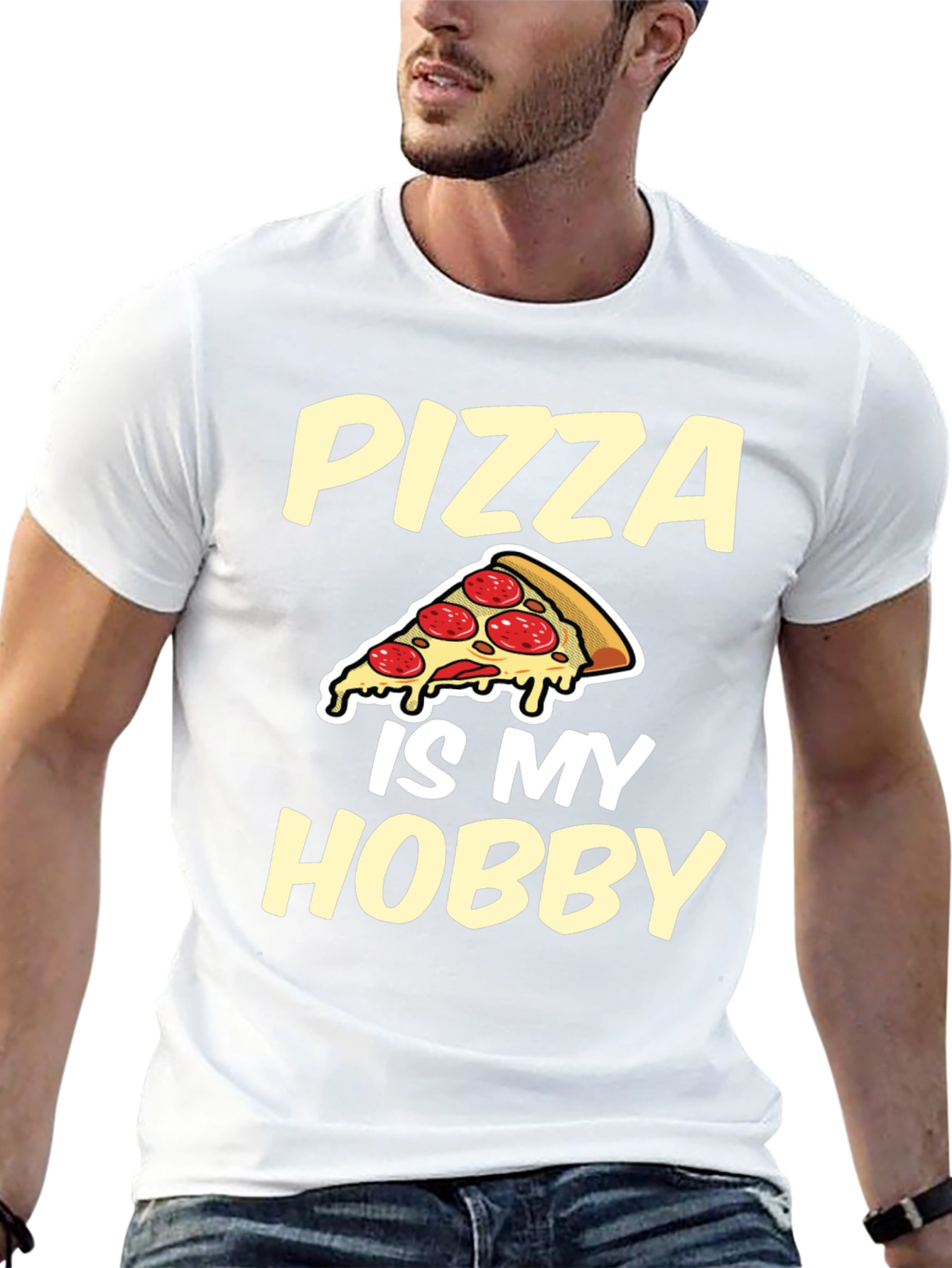 Pizza Is My Hobby Graphic Tee