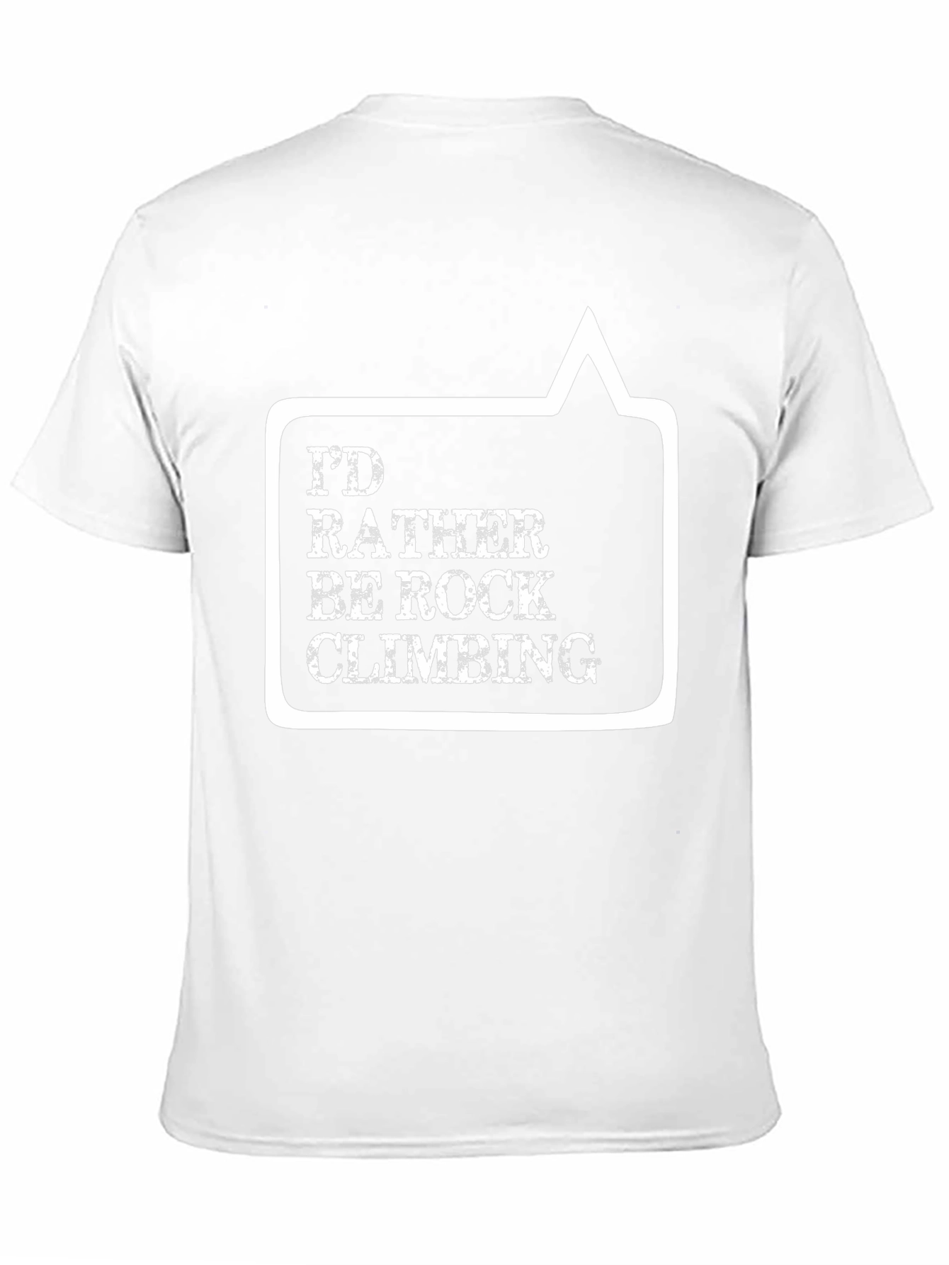 Rock Climbing Graphic Tee - Black