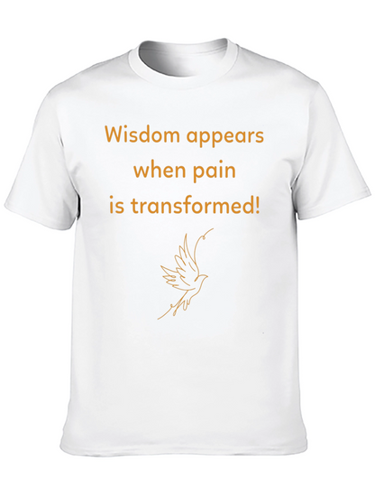 Wisdom T-Shirt - Inspirational Graphic Tee