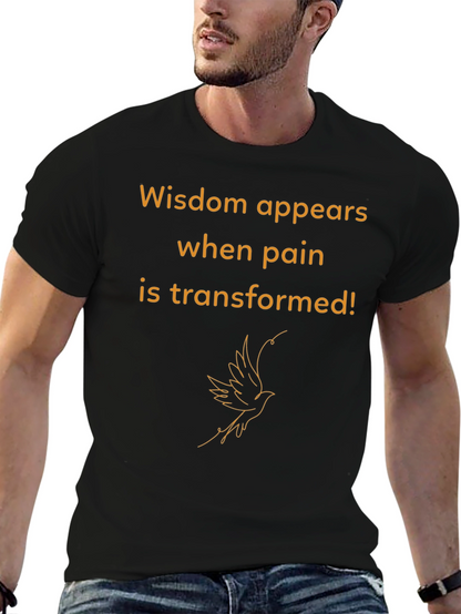 Wisdom T-Shirt - Inspirational Graphic Tee