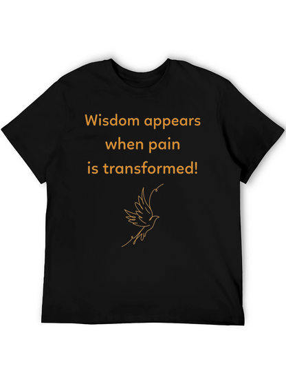 Wisdom T-Shirt - Inspirational Graphic Tee