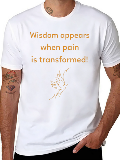 Wisdom T-Shirt - Inspirational Graphic Tee