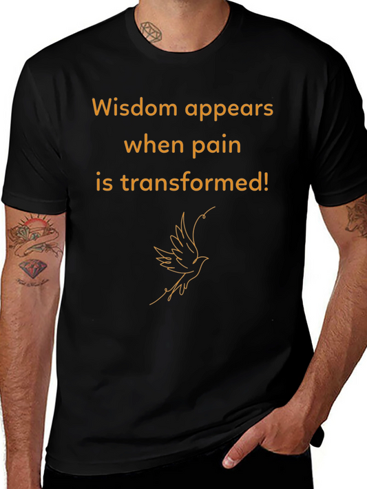 Wisdom T-Shirt - Inspirational Graphic Tee