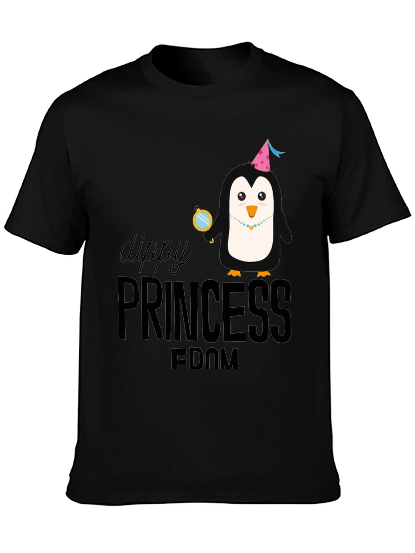Dippy Princessdom Penguin T-Shirt
