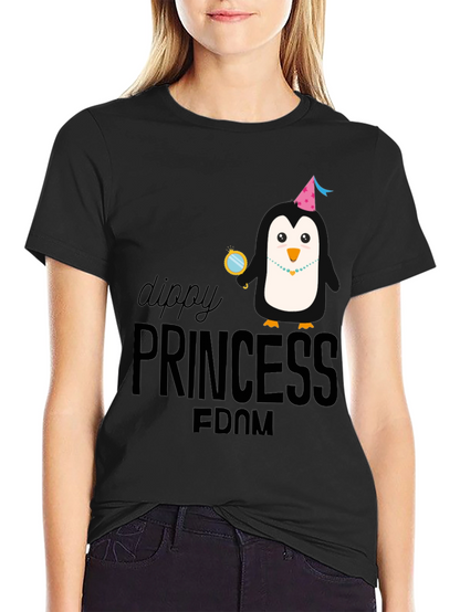 Dippy Princessdom Penguin T-Shirt