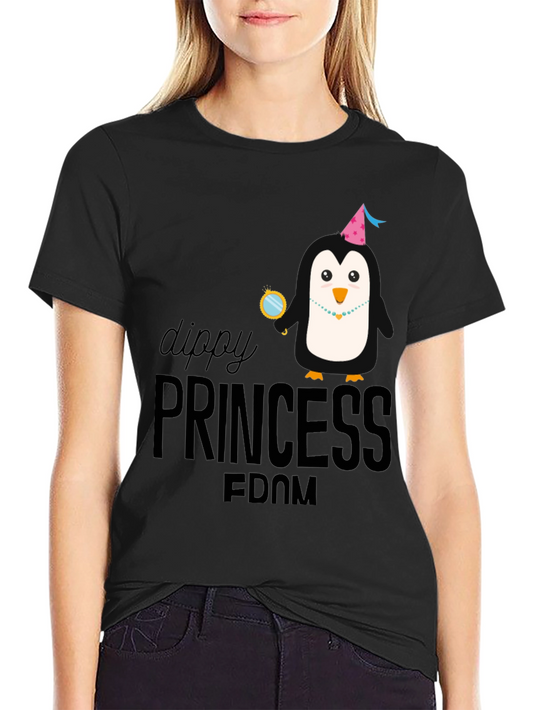 Dippy Princessdom Penguin T-Shirt