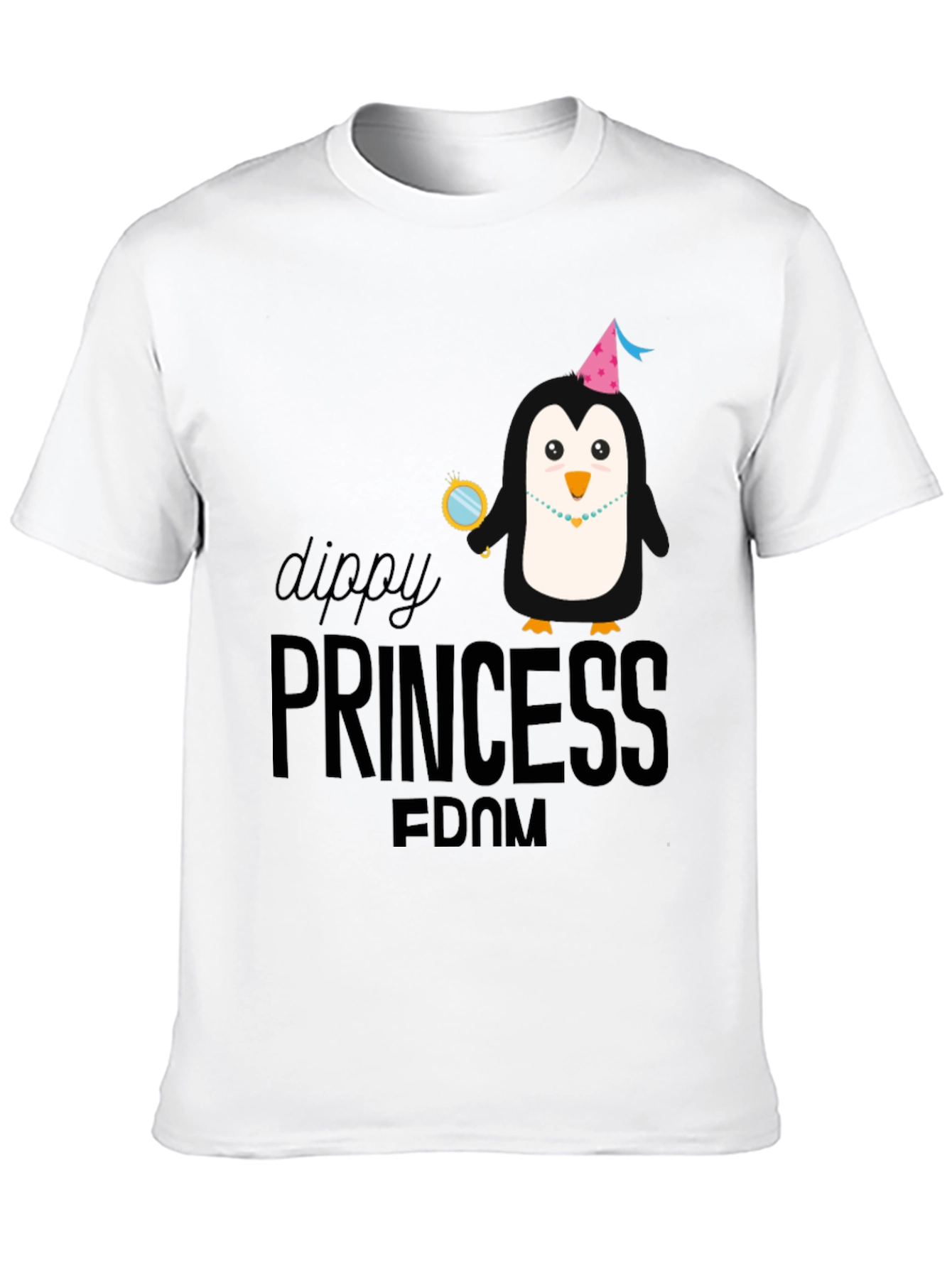Dippy Princessdom Penguin T-Shirt