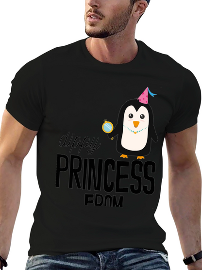 Dippy Princessdom Penguin T-Shirt