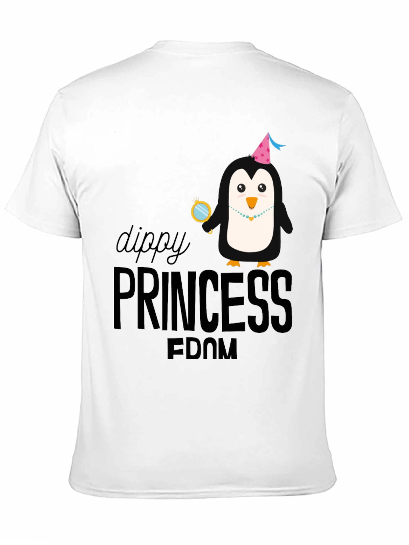 Dippy Princessdom Penguin T-Shirt