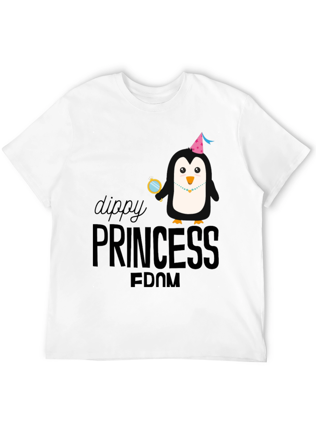 Dippy Princessdom Penguin T-Shirt
