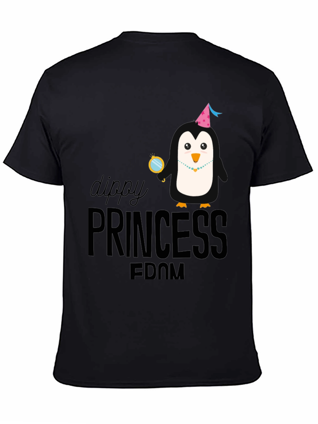 Dippy Princessdom Penguin T-Shirt