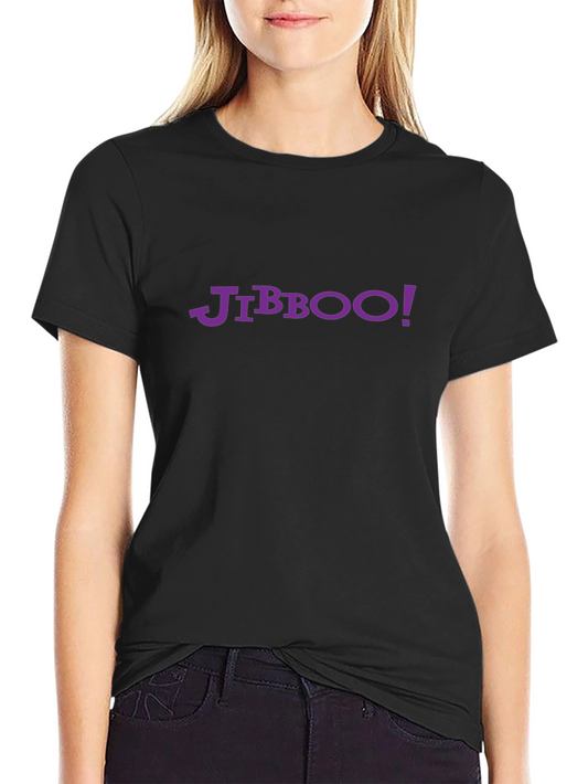 Jibboo Graphic Tee - Black Cotton T-Shirt
