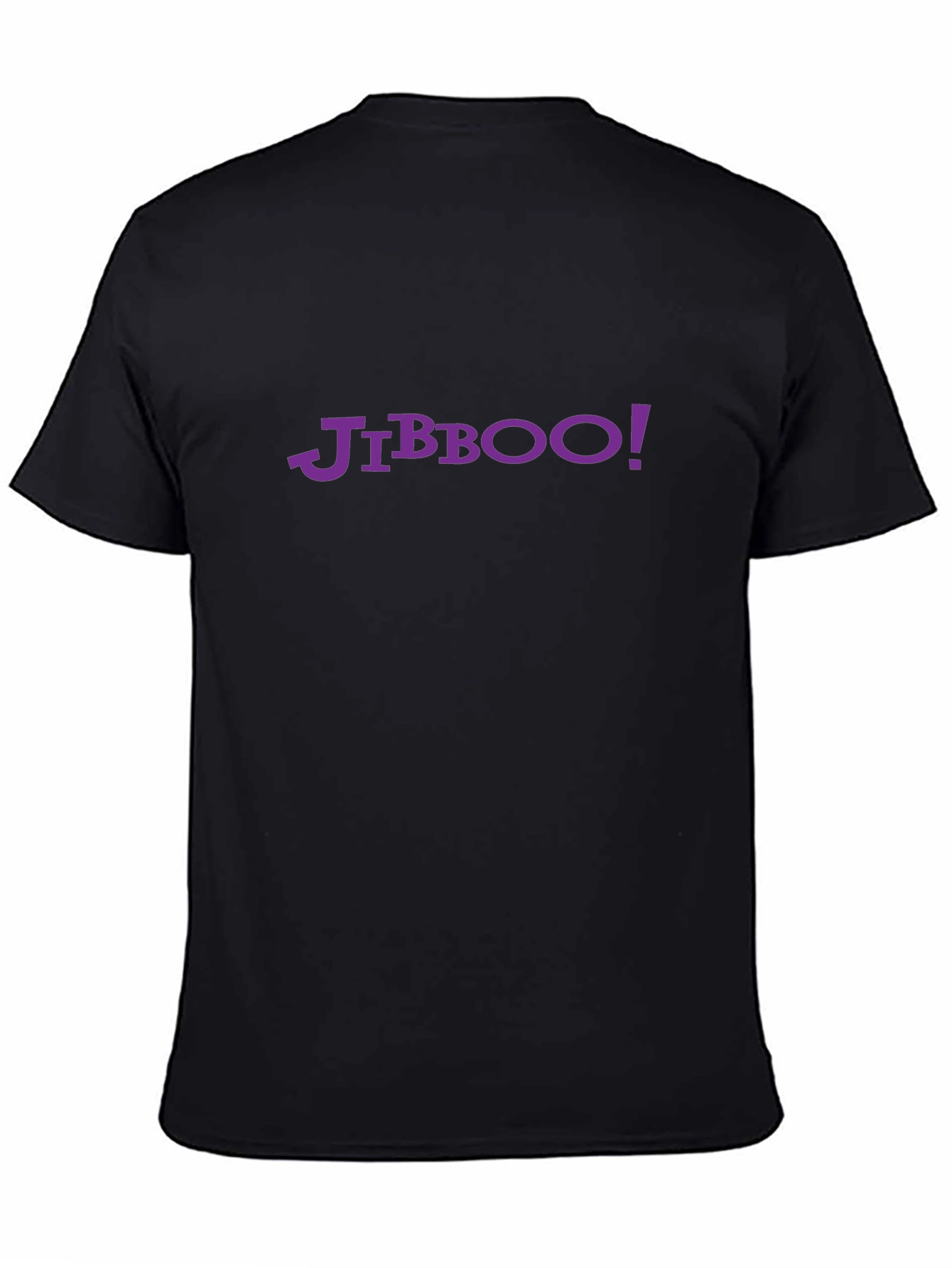 Jibboo Graphic Tee - Black Cotton T-Shirt