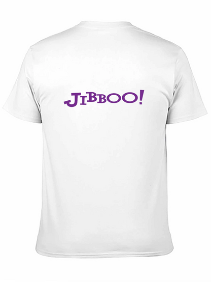Jibboo Graphic Tee - Black Cotton T-Shirt