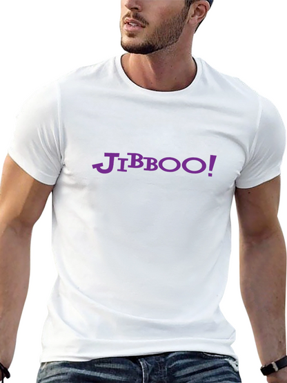 Jibboo Graphic Tee - Black Cotton T-Shirt