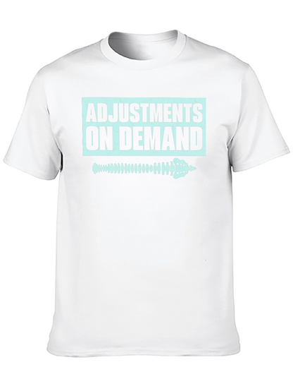 Chiropractor Adjustment On Demand T-Shirt