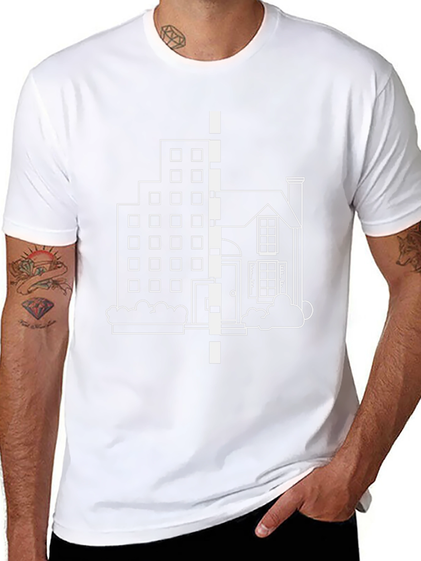 Urban Dwelling Graphic T-Shirt - Black