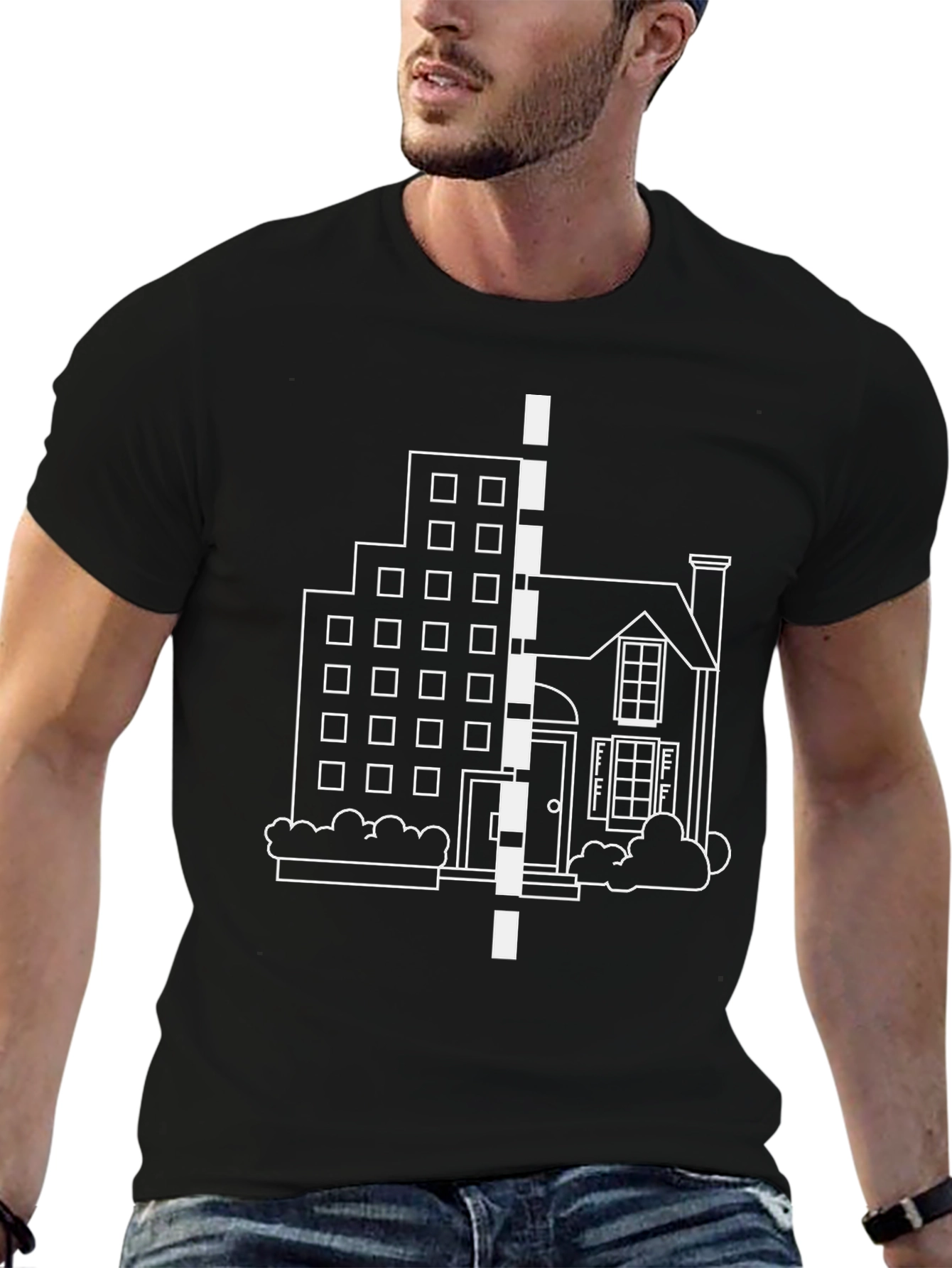 Urban Dwelling Graphic T-Shirt - Black