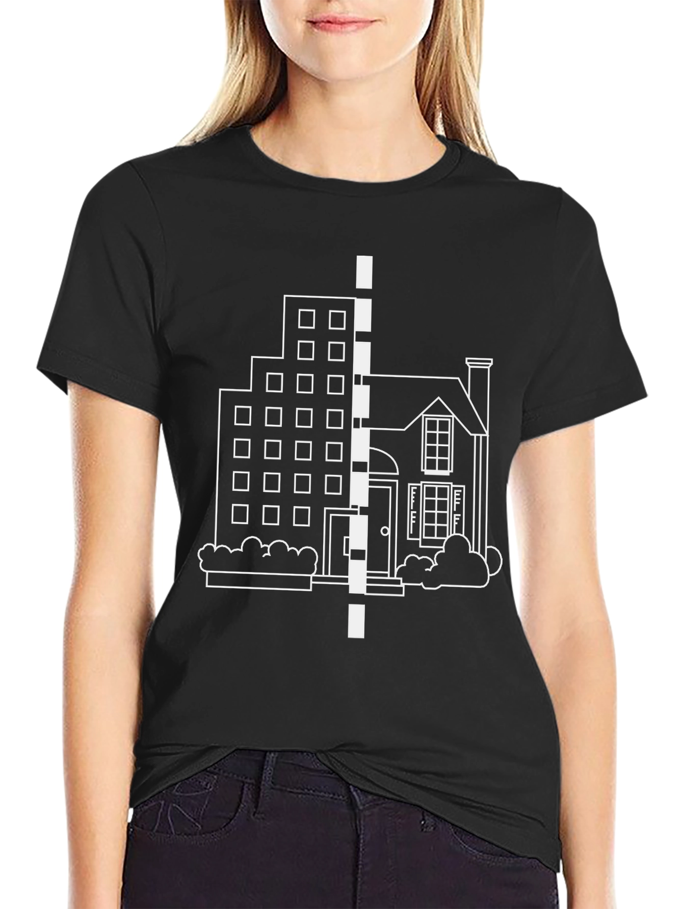 Urban Dwelling Graphic T-Shirt - Black